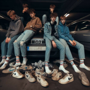 im Parkhaus (Black Friday)