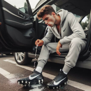 Fußballschuhe Fetisch