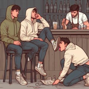 in der Öffentlichkeit